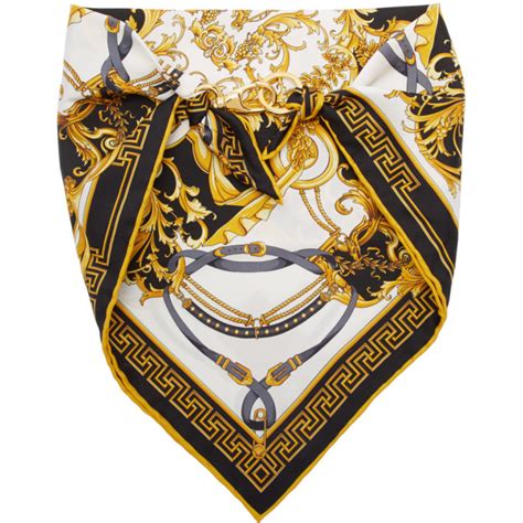 versace bandana scarf|Versace scarf price.